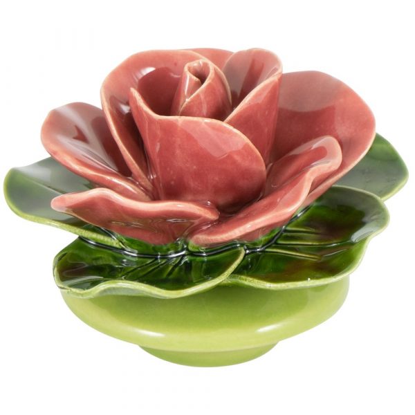 Socle 12 cm - rose de couleur rose vif
